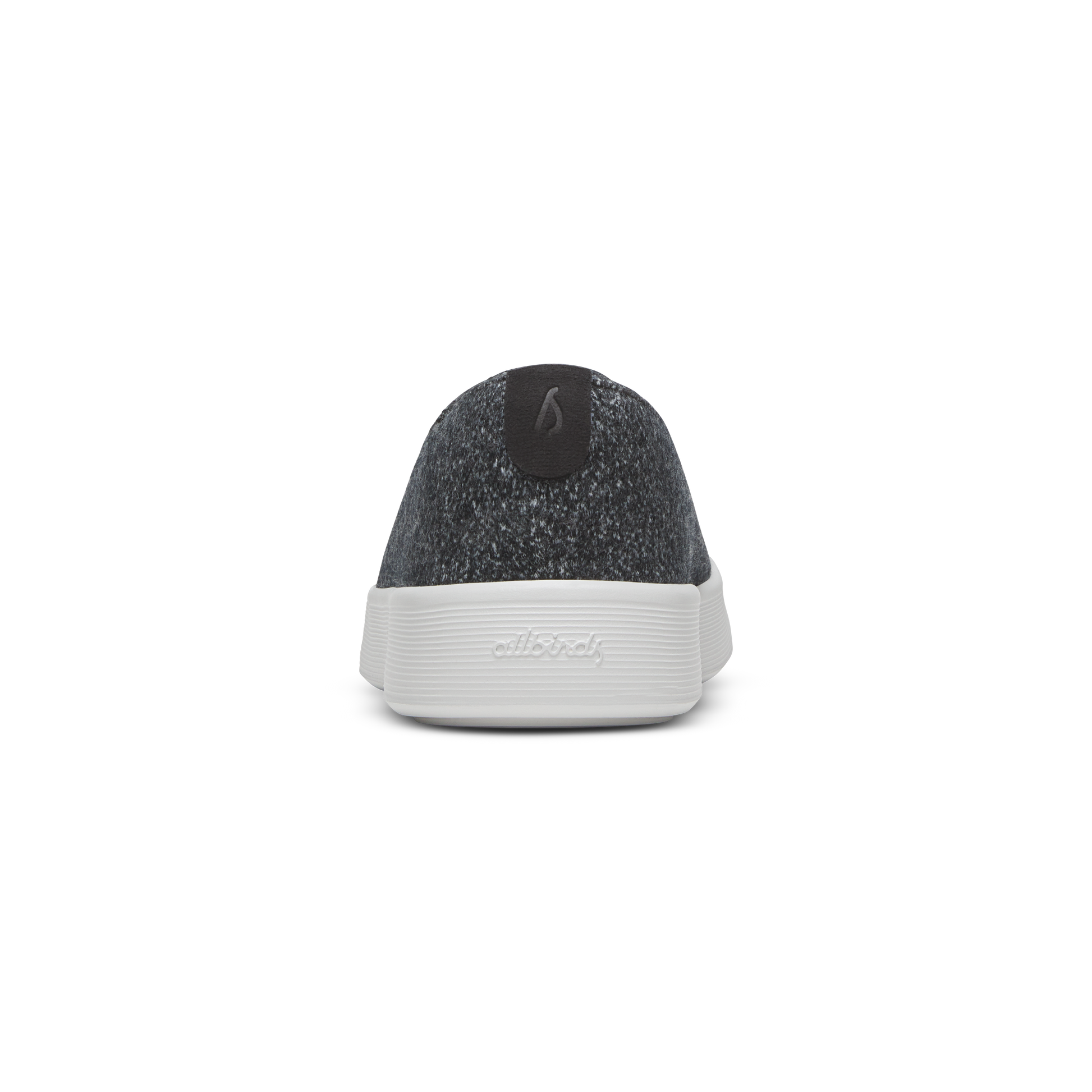Women's Wool Cruiser Slip On - Dark Grey (Light Grey Sole)