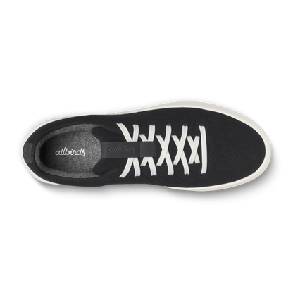 Women's Wool Cruiser - Natural Black (Natural White Sole)