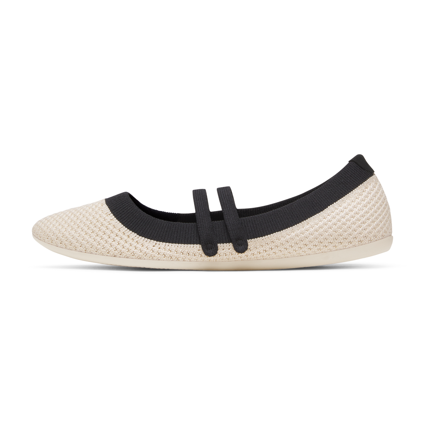 Women's Breezer Mary Jane - Warm White/Natural Black (Warm White Sole)