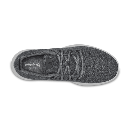 Men's Wool Runner - Natural Grey (Light Grey Sole)